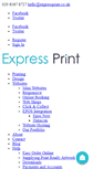 Mobile Screenshot of expressprint.co.uk